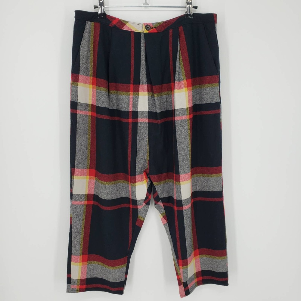 Woolrich Plaid Capris - vintage wool warm